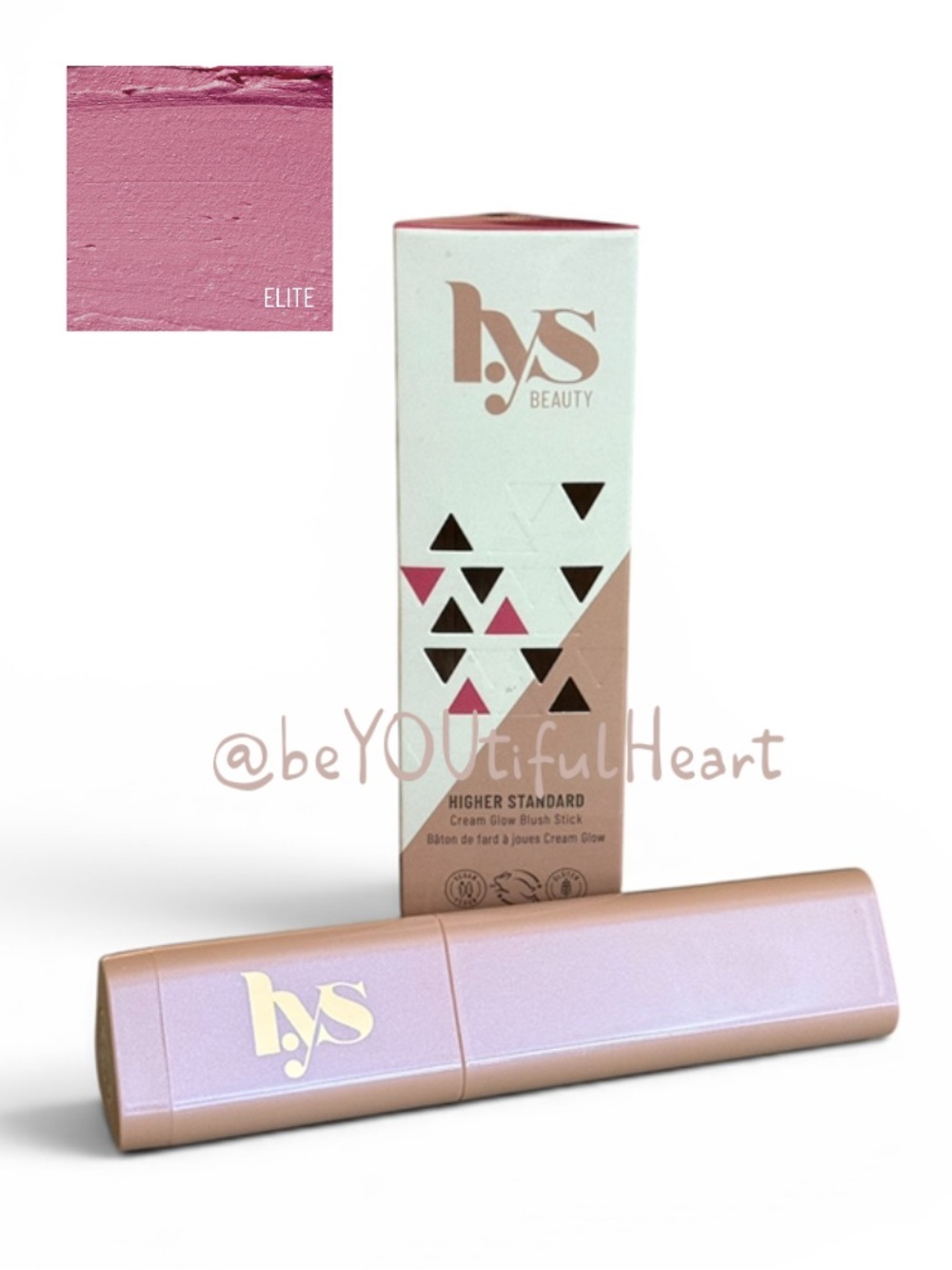 LYS Beauty Higher Standard Cream Glow Blush Stick in Elite Mauve 0.21 oz / 6.2 g